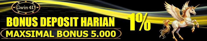 BONUS DEPOSIT HARIAN 1%